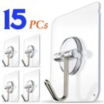Big Size Heavy Duty Transparent Wall Hooks - Image 4