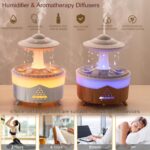 300ML Wireless Rain Cloud Humidifier & Aroma Diffuser