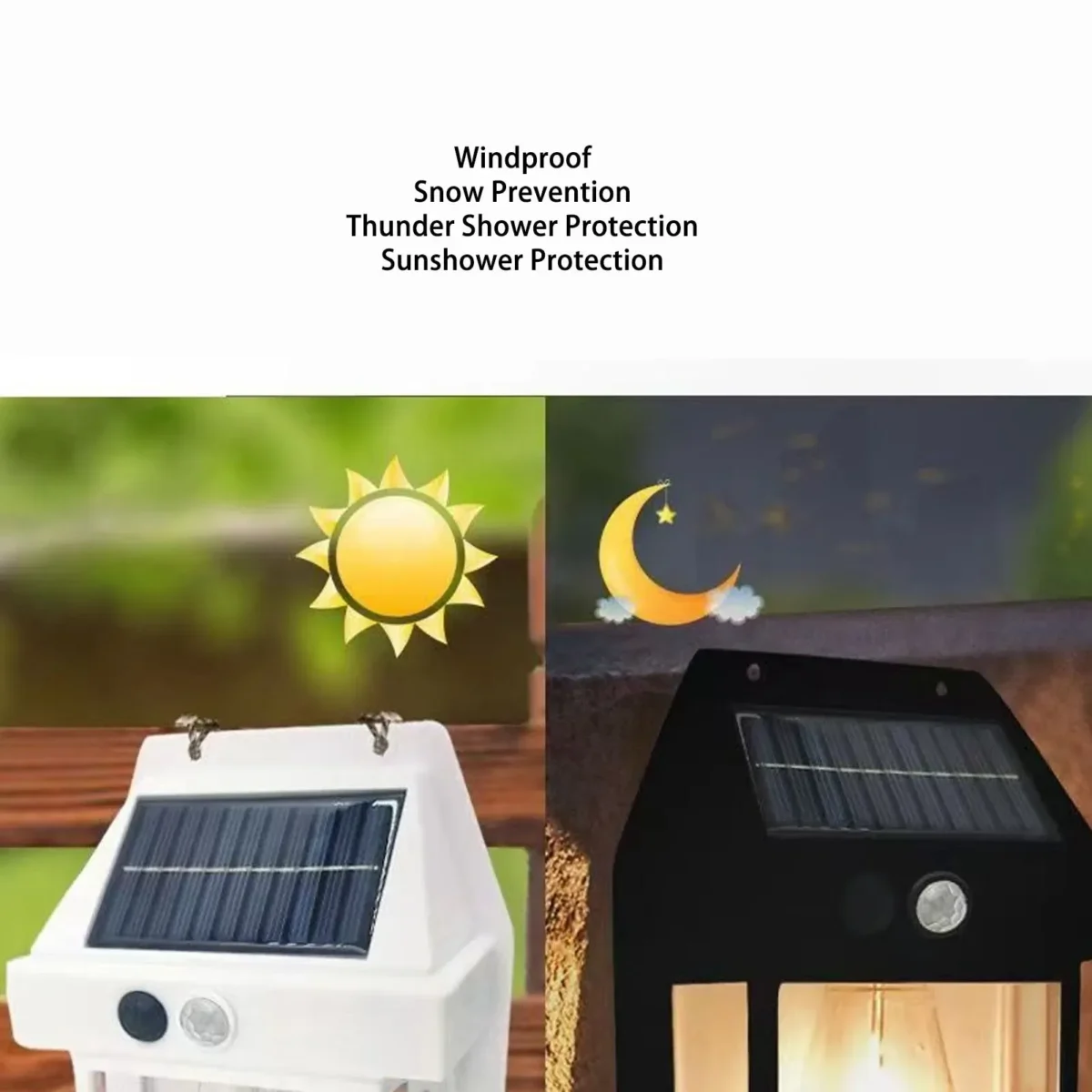 Sensor Solar Wall Light – Waterproof