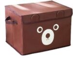 Panda Print Storage Cube Basket – Kids Toy Organizer - Image 7