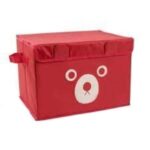 Panda Print Storage Cube Basket – Kids Toy Organizer - Image 4