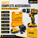 48V XR Cordless Drill Machine Set 29PCS – Rechargeable Electric - Image 11