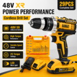 48V XR Cordless Drill Machine Set 29PCS – Rechargeable Electric - Image 8