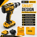 48V XR Cordless Drill Machine Set 29PCS – Rechargeable Electric - Image 9